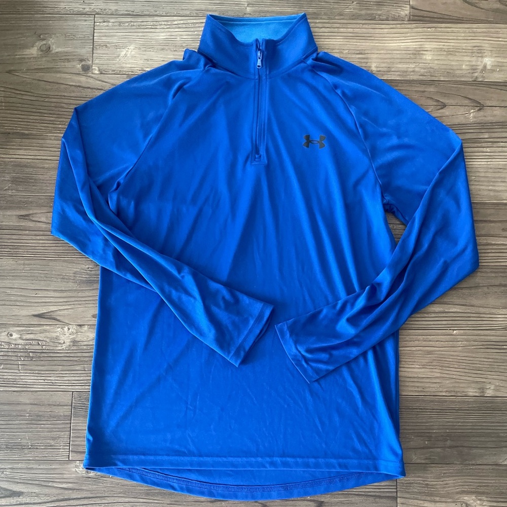 Under Armour Royal Blue Half-Zip Pullover